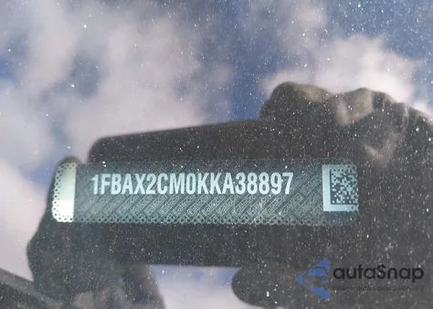 2019 Ford Transit-350 Xl z USA, uszkodzony, nr VIN 1FBAX2CM0KKA38897